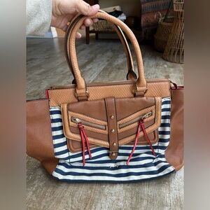 Aldo | Nautical Tote w/ Removable Crossbody Strap